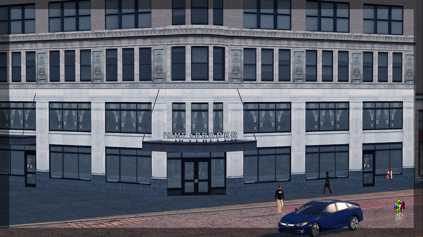 Capitol Park Loft Low-poly 3D model_10