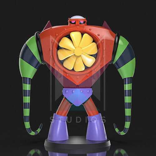 Stronger T4 Mazinger Z 3D print model
