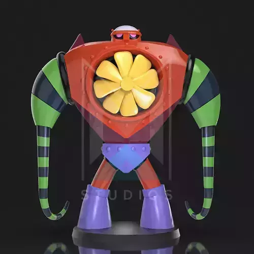 Stronger T4 Mazinger Z 3D print model