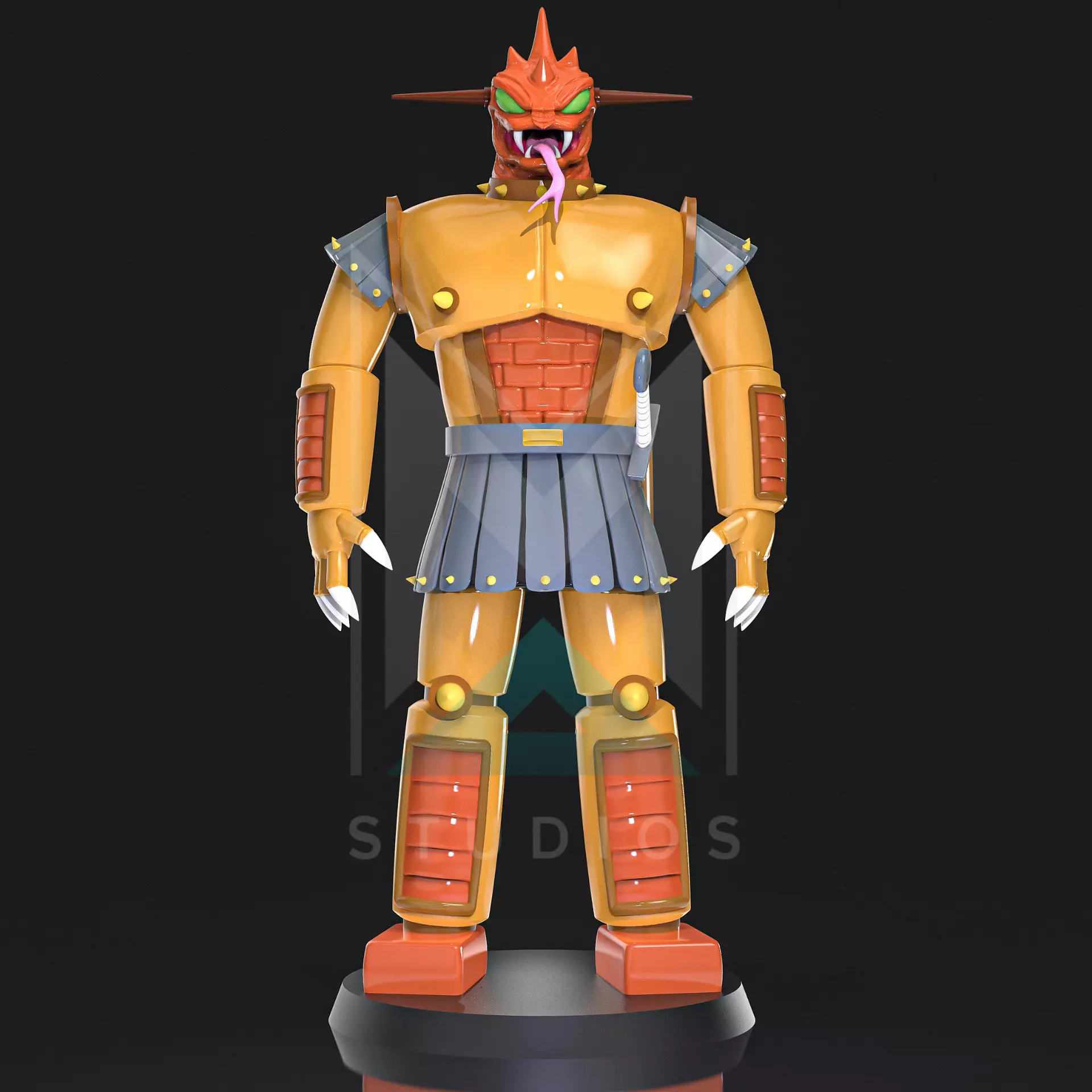 Serpenter I6 Mazinger Z 3D print model_0