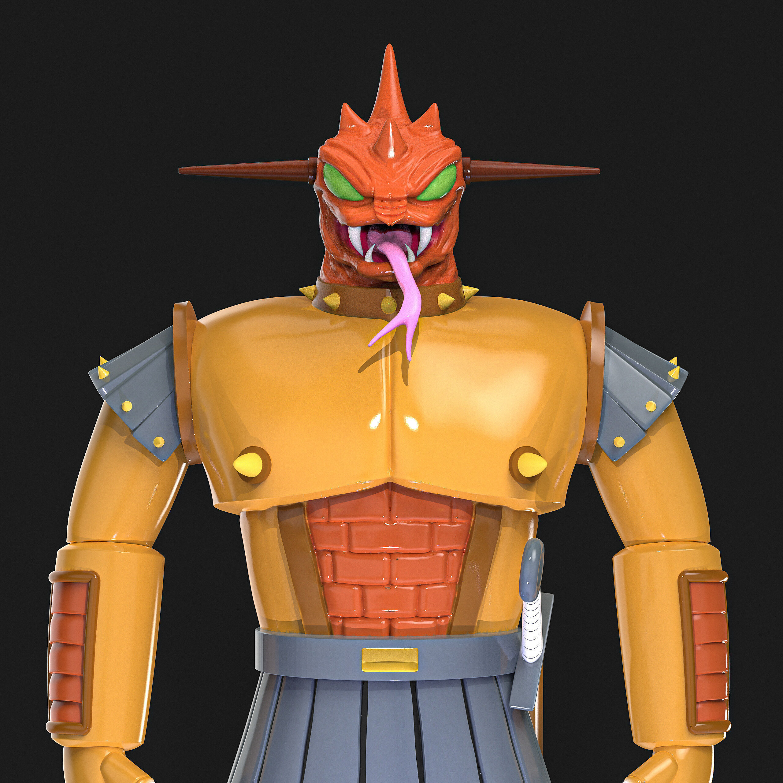 Serpenter I6 Mazinger Z 3D print model_4