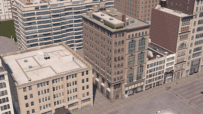 133 5Th Ave Low-poly 3D model