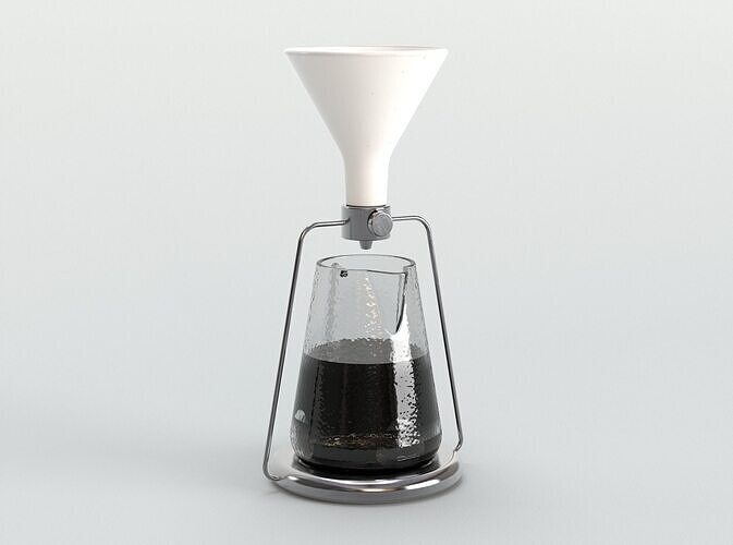 Filter coffee maker 3D model