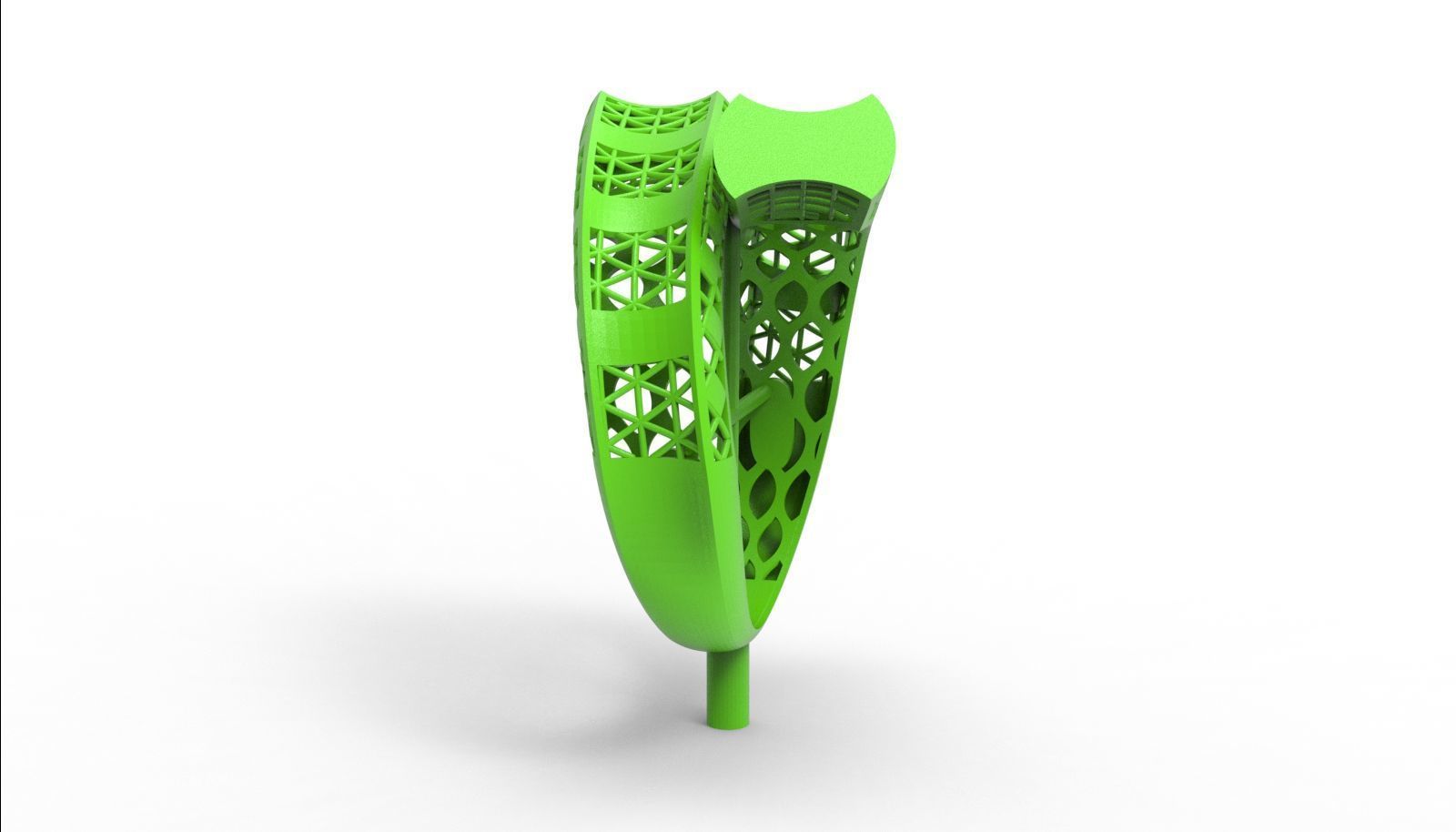 30 light weight fusion ring ready to cast and print  3D Model Collection_96