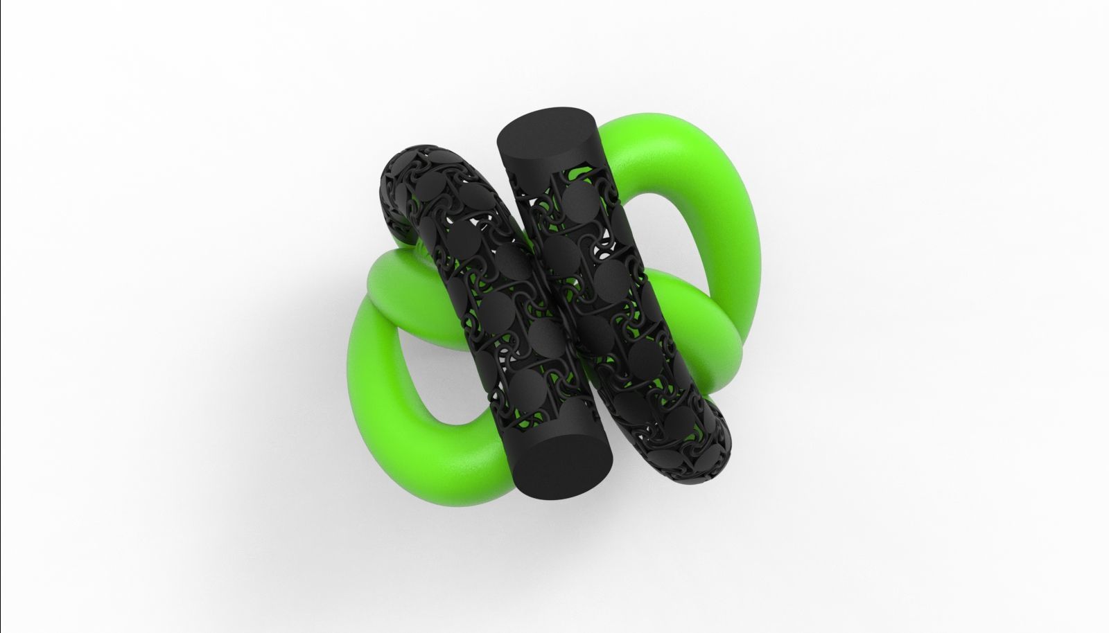 30 light weight fusion ring ready to cast and print  3D Model Collection_120