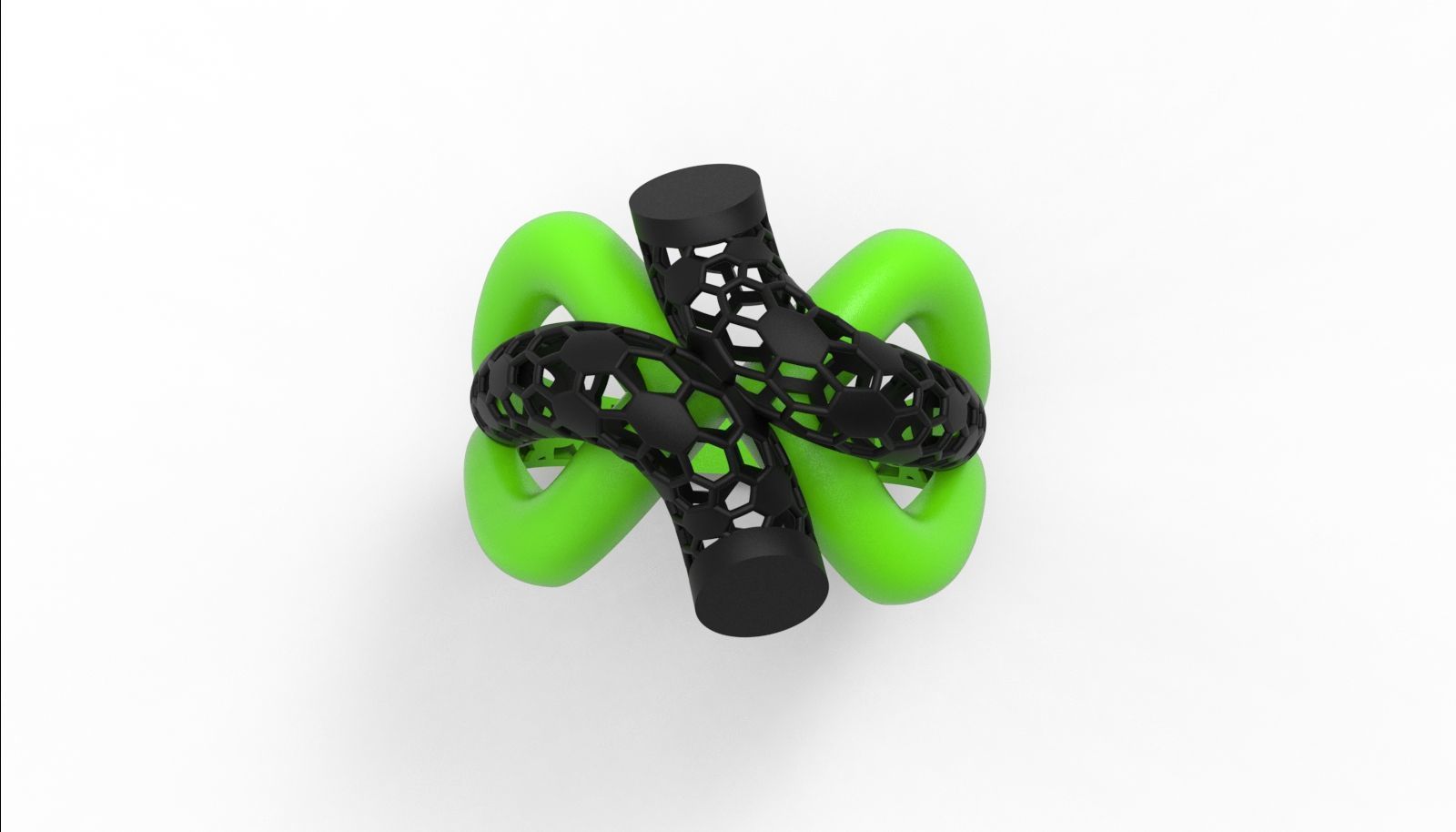 30 light weight fusion ring ready to cast and print  3D Model Collection_129