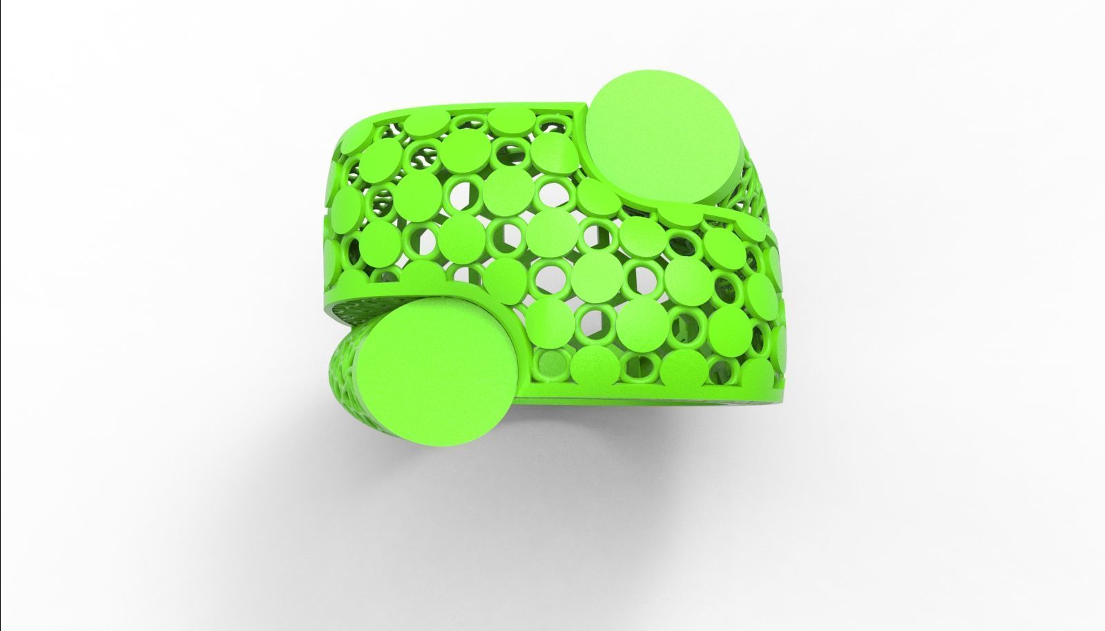 30 light weight fusion ring ready to cast and print  3D Model Collection_159