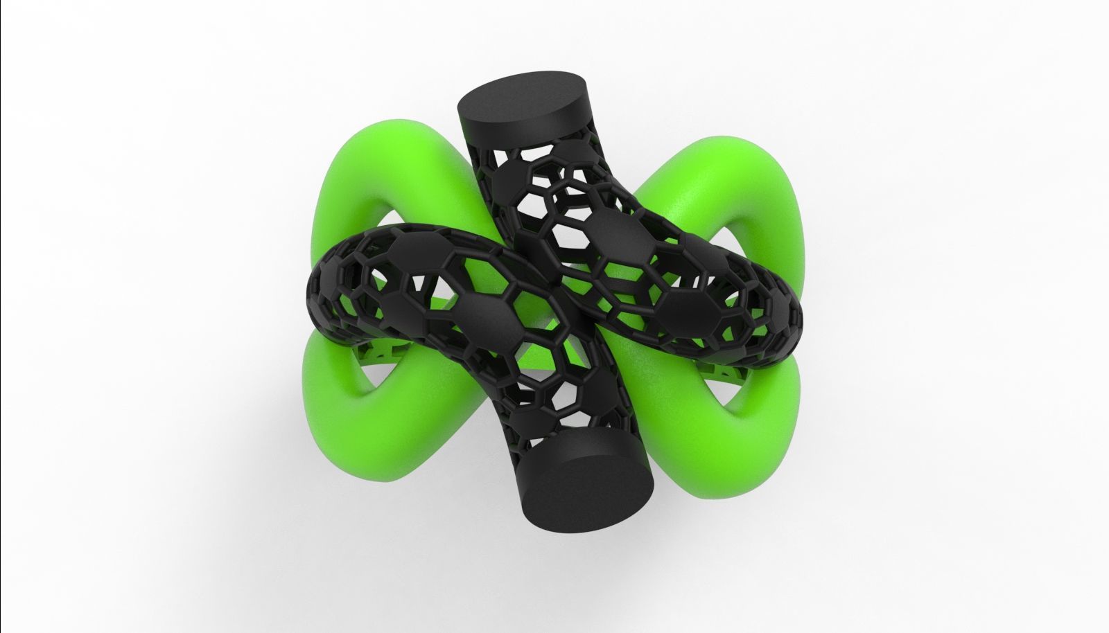 30 light weight fusion ring ready to cast and print  3D Model Collection_130