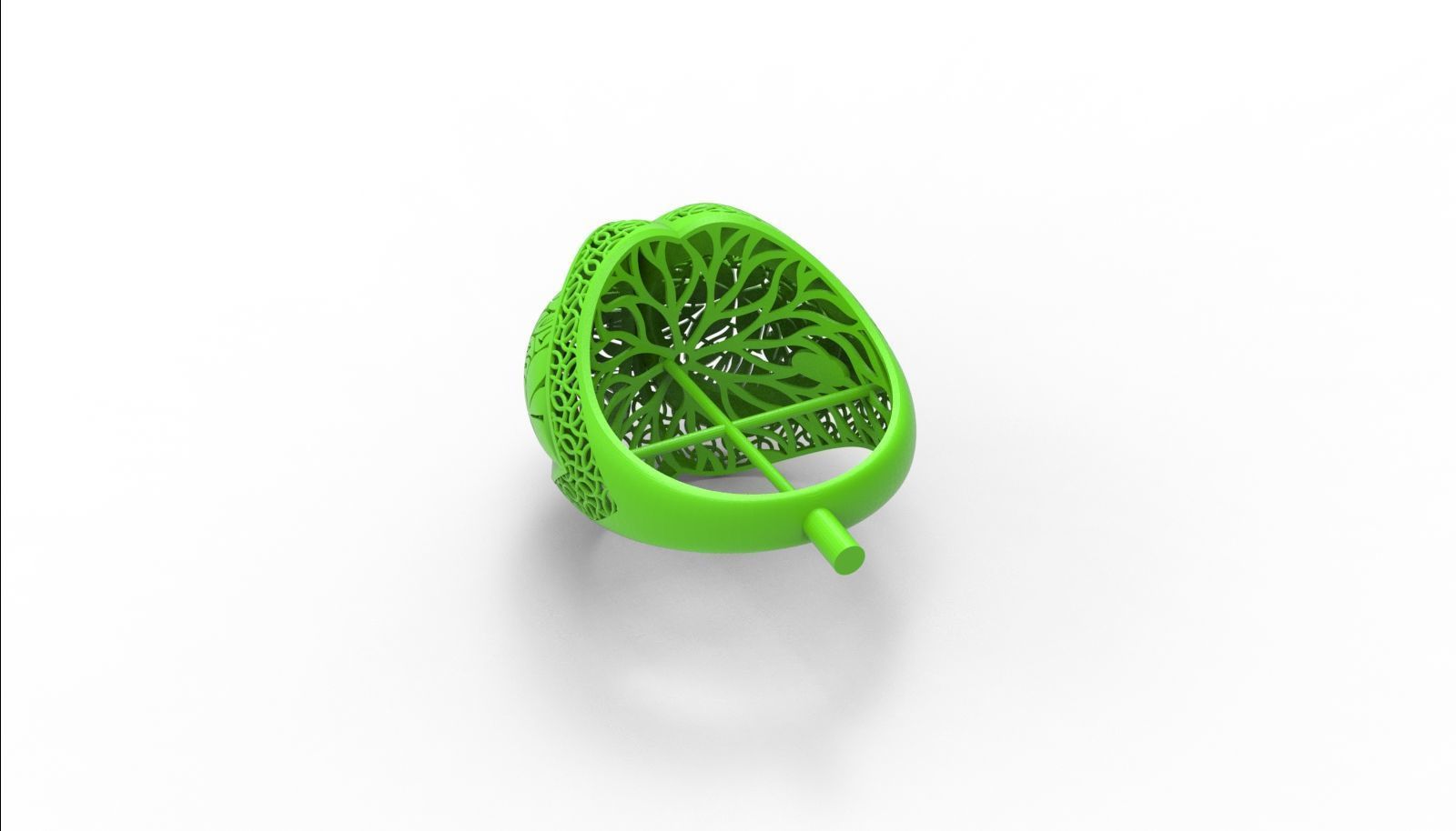 30 light weight fusion ring ready to cast and print  3D Model Collection_68