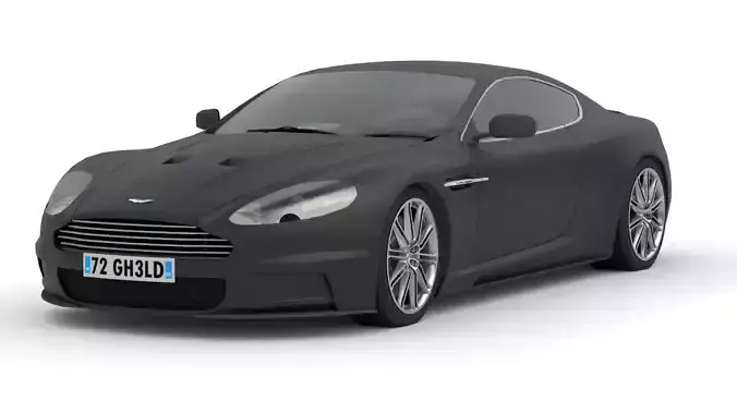 Aston Martin DBS 2008 Luxury Sports Car Asset Low-poly 3D model Aston Martin DBS 2008 Luxury Sports Car Asset Low-poly 3D model