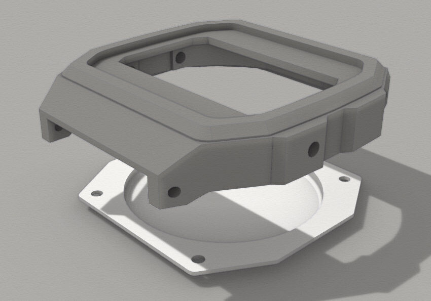 3D Case compatible with F91 watch 3D print model_16