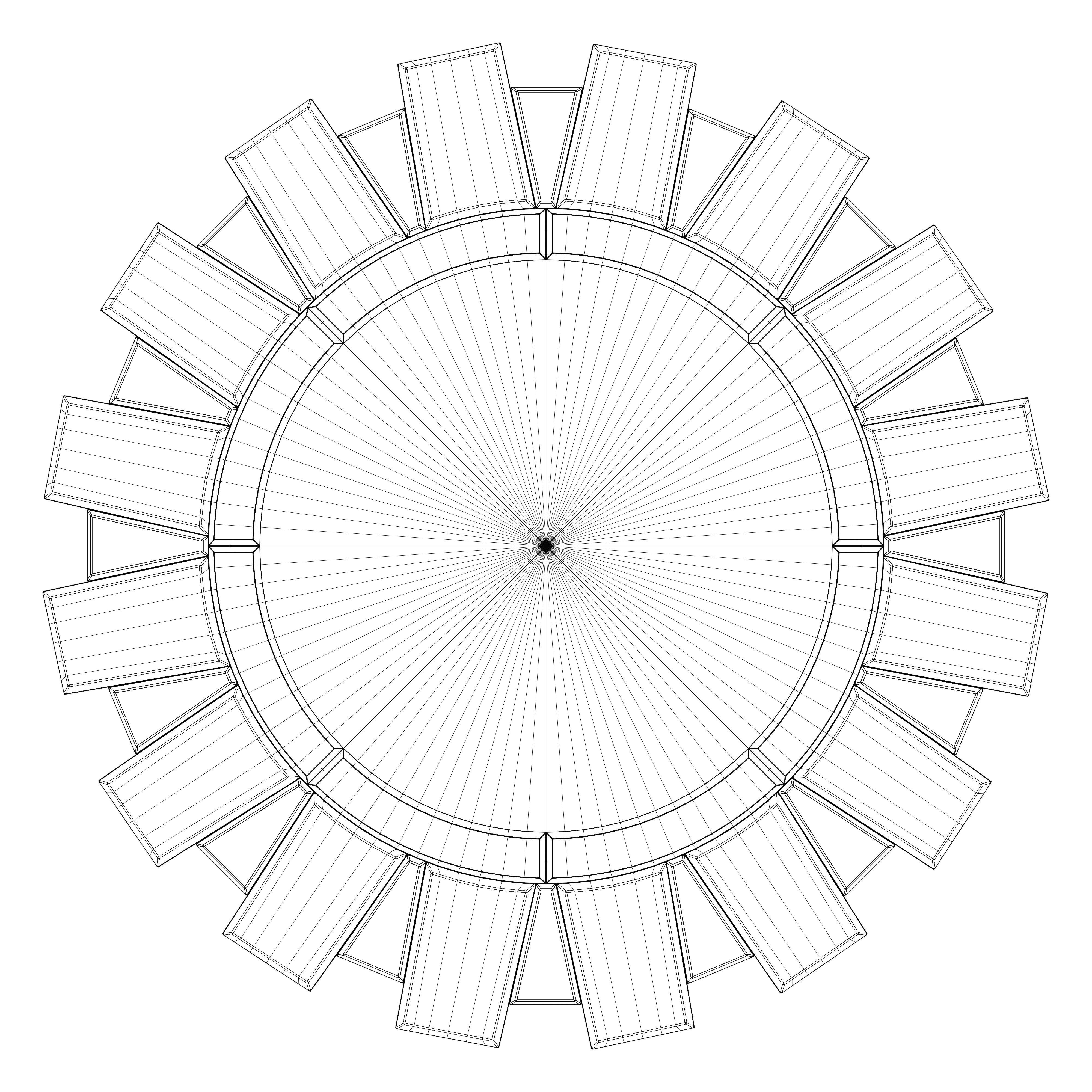 Sarah Mirror Art 3D model_6