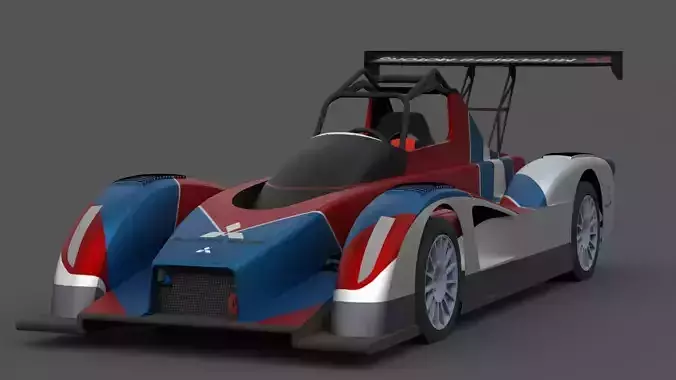 Mitsubishi Lancer Evolution 2 HighQuality GameReady Low-poly 3D model Mitsubishi Lancer Evolution 2 HighQuality GameReady Low-poly 3D model