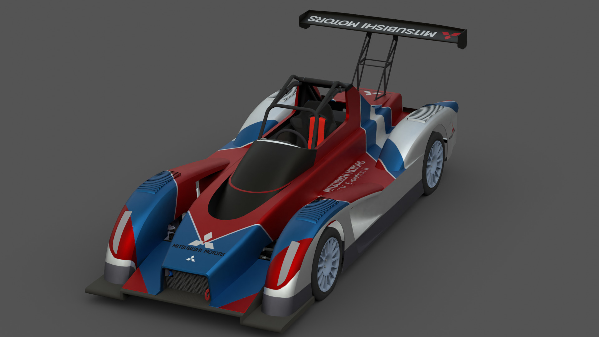 Mitsubishi Lancer Evolution 2 HighQuality GameReady Low-poly 3D model_8