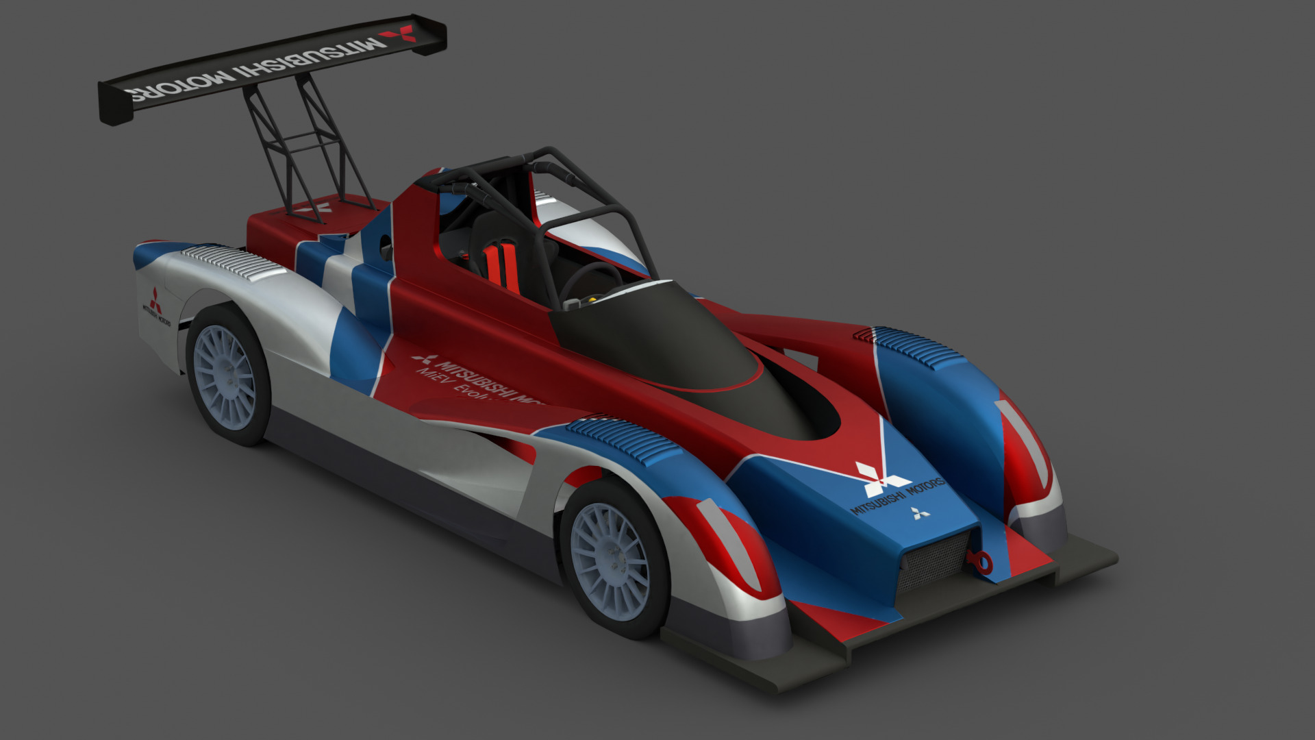 Mitsubishi Lancer Evolution 2 HighQuality GameReady Low-poly 3D model_7