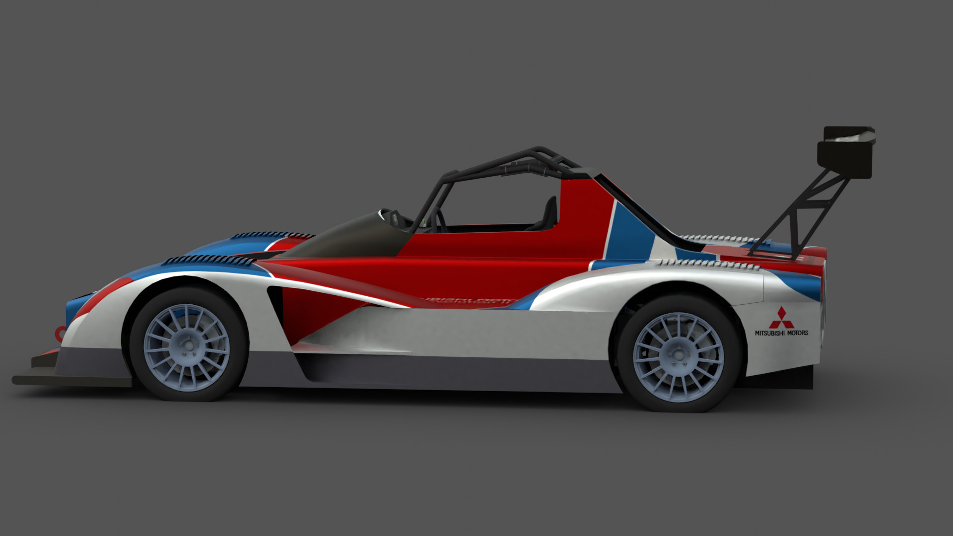 Mitsubishi Lancer Evolution 2 HighQuality GameReady Low-poly 3D model_1