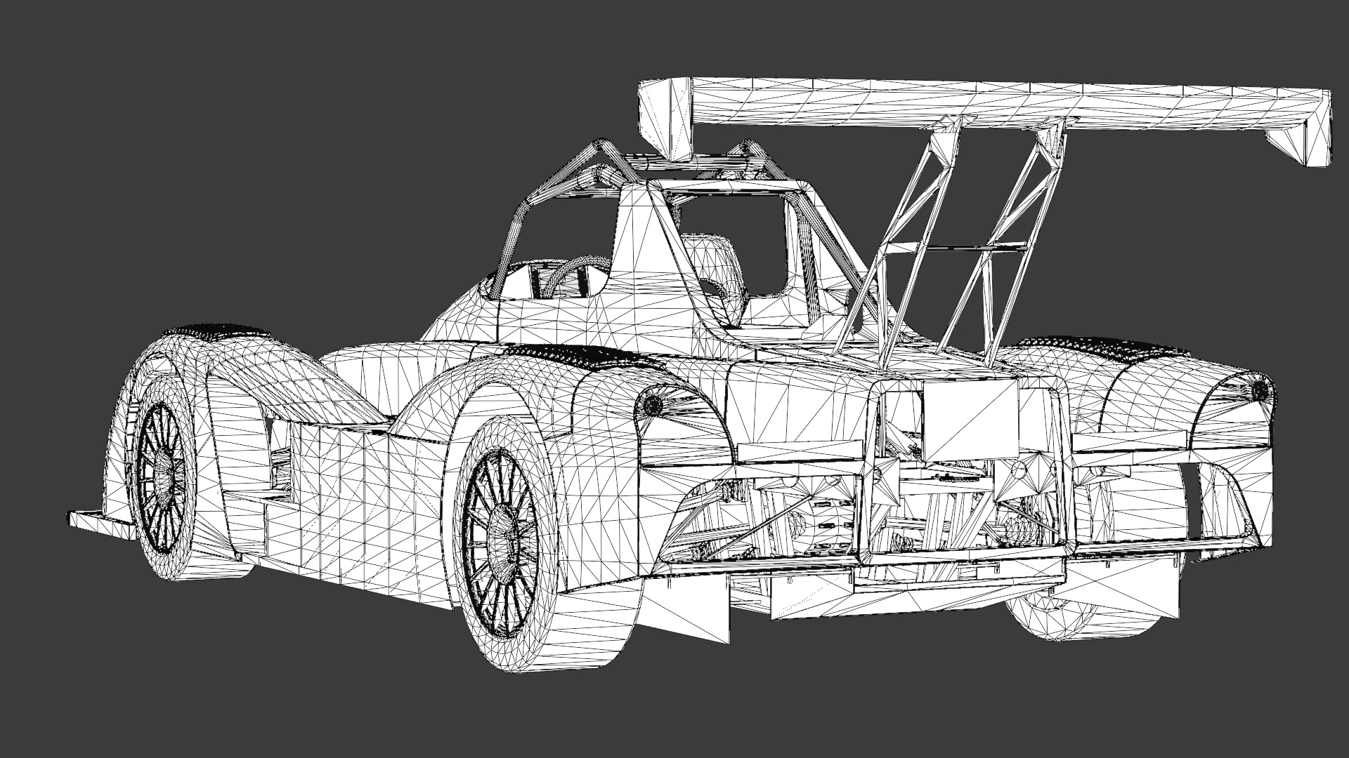 Mitsubishi Lancer Evolution 2 HighQuality GameReady Low-poly 3D model_12