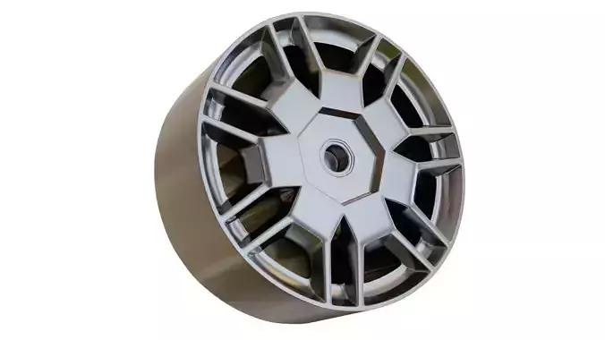 Tesla Cybertruck Wheel - 3D STL Available