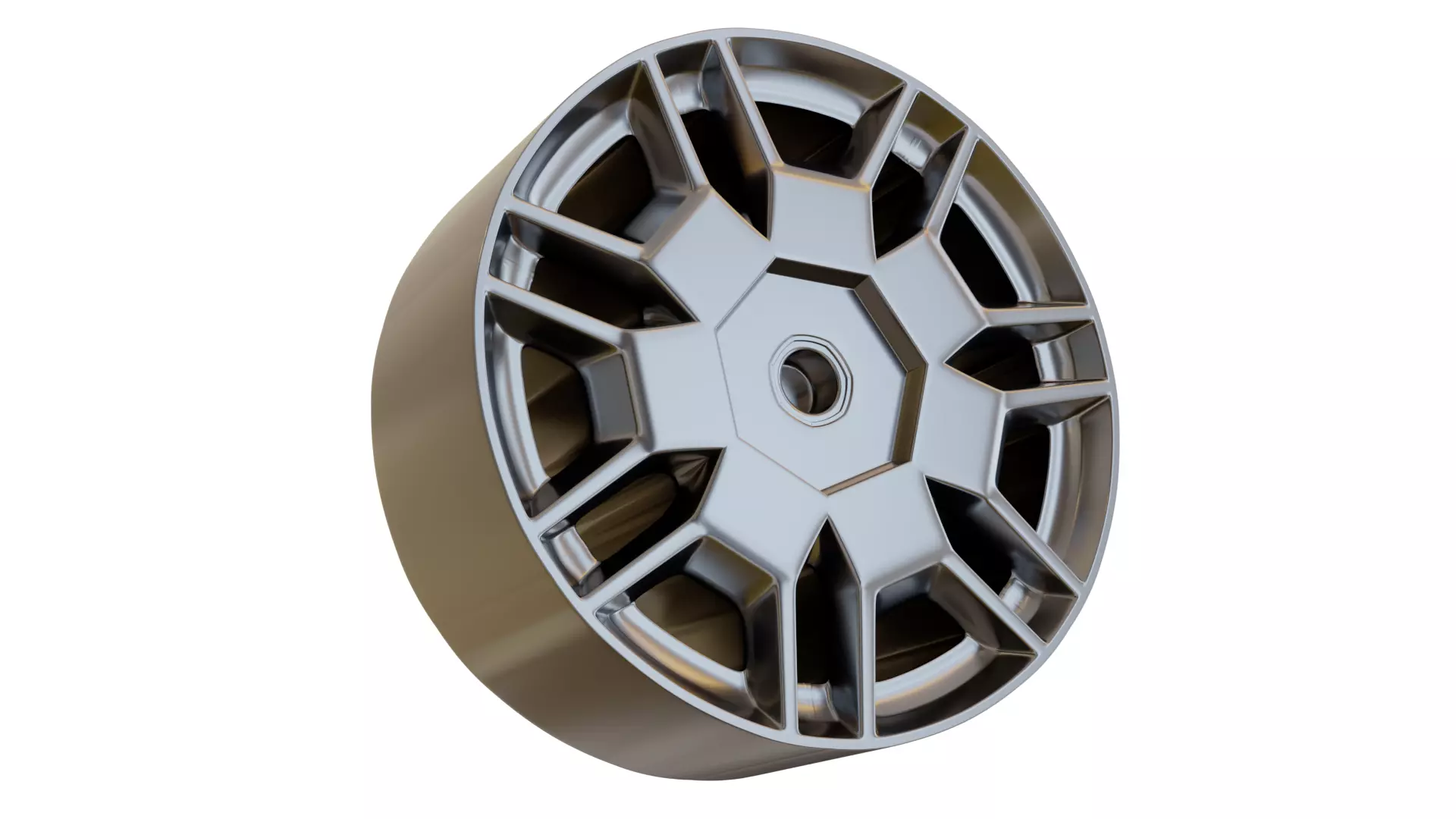 Tesla Cybertruck Wheel - 3D STL Available 3D model_0