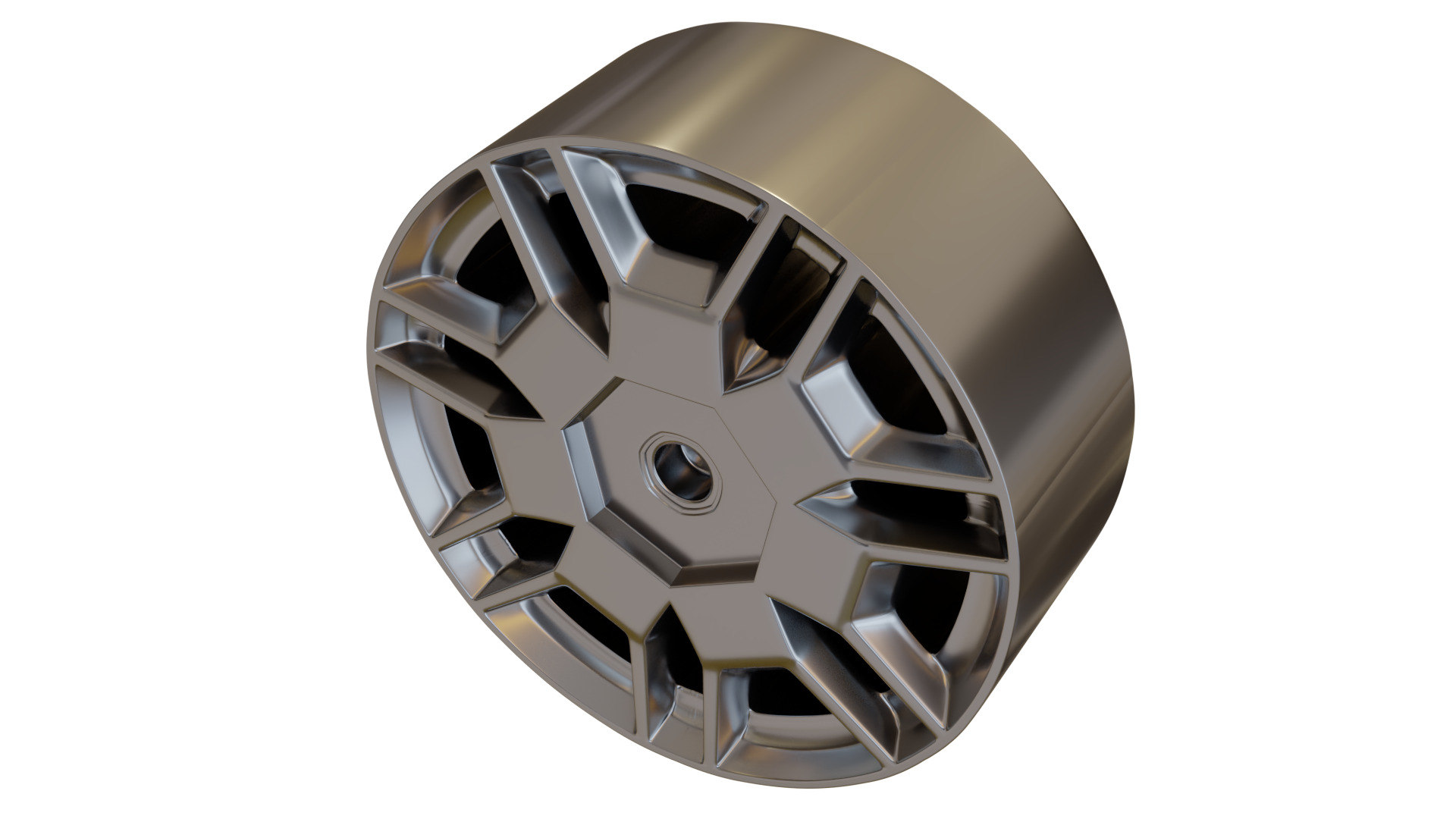 Tesla Cybertruck Wheel - 3D STL Available 3D model_1