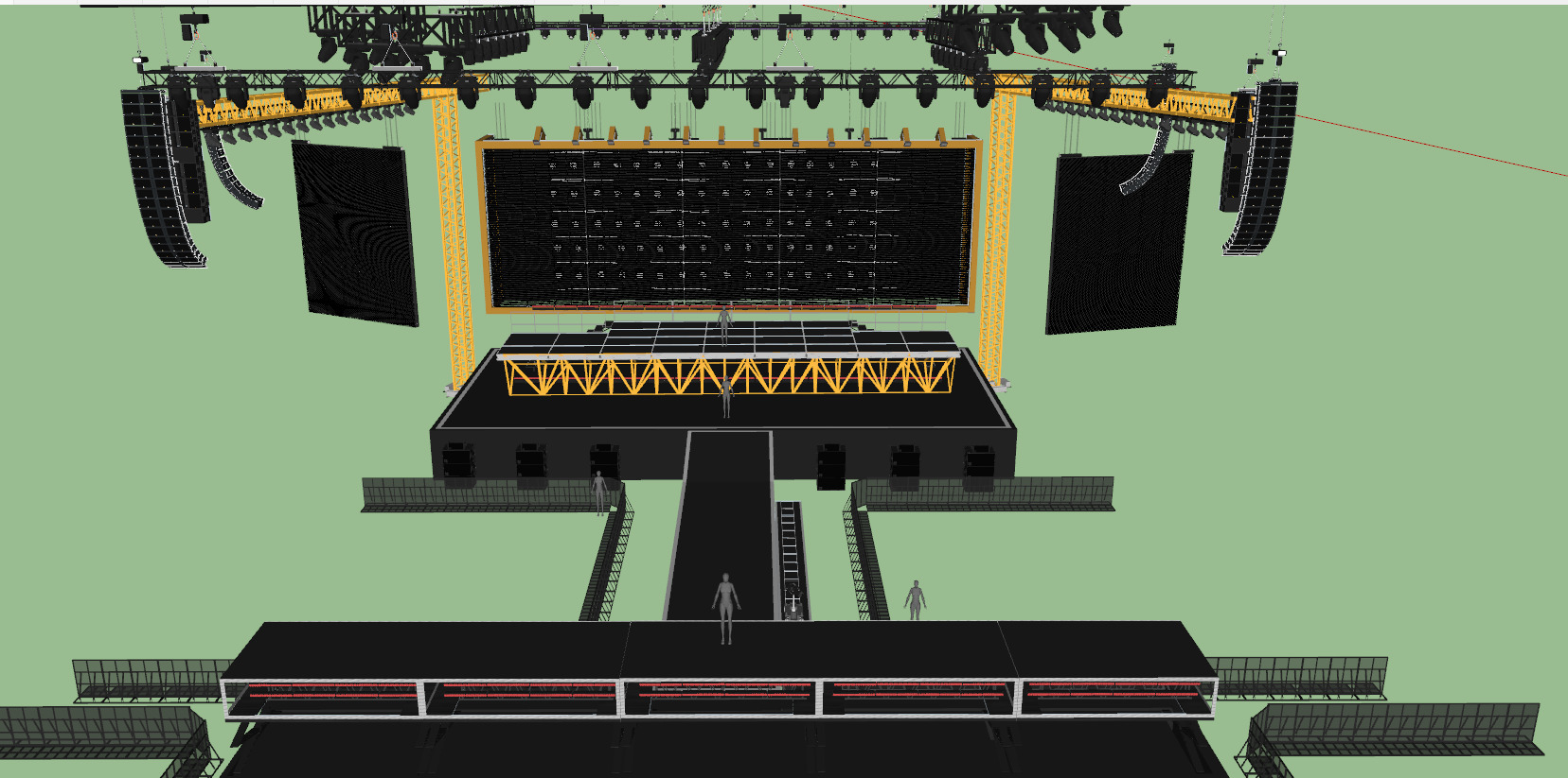 tour stage concept tate mcrae 3D model_1