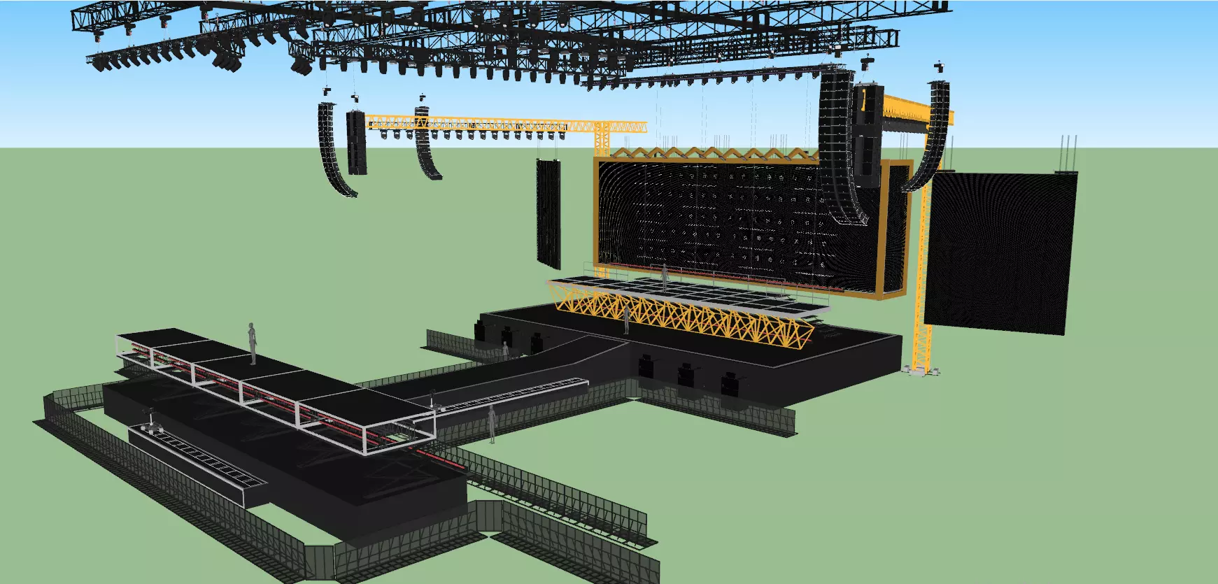 tour stage concept tate mcrae 3D model_0