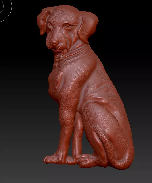 Dog -Labrador 3D print model_0