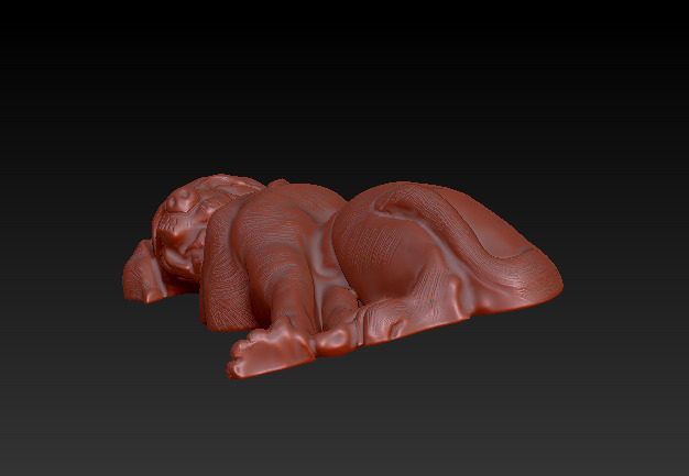Dog -Labrador 3D print model_3