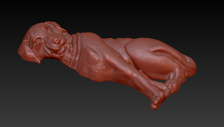 Dog -Labrador 3D print model_1