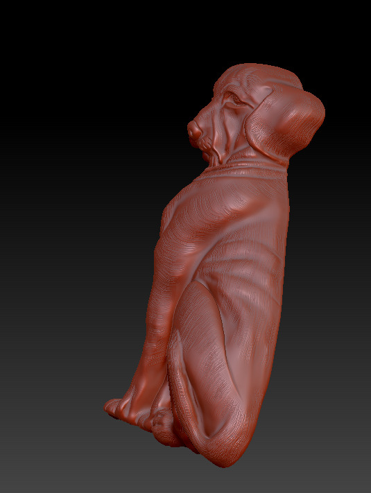 Dog -Labrador 3D print model_2