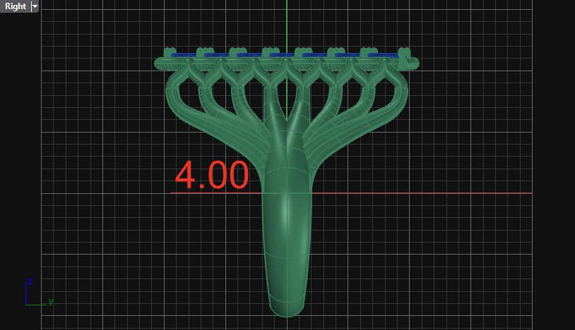 Wedding ring 3D print model_14