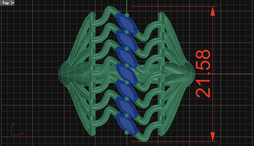 Wedding ring 3D print model_19