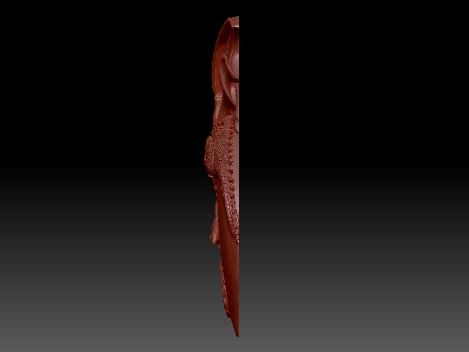 Dragon heart 3D print model_1