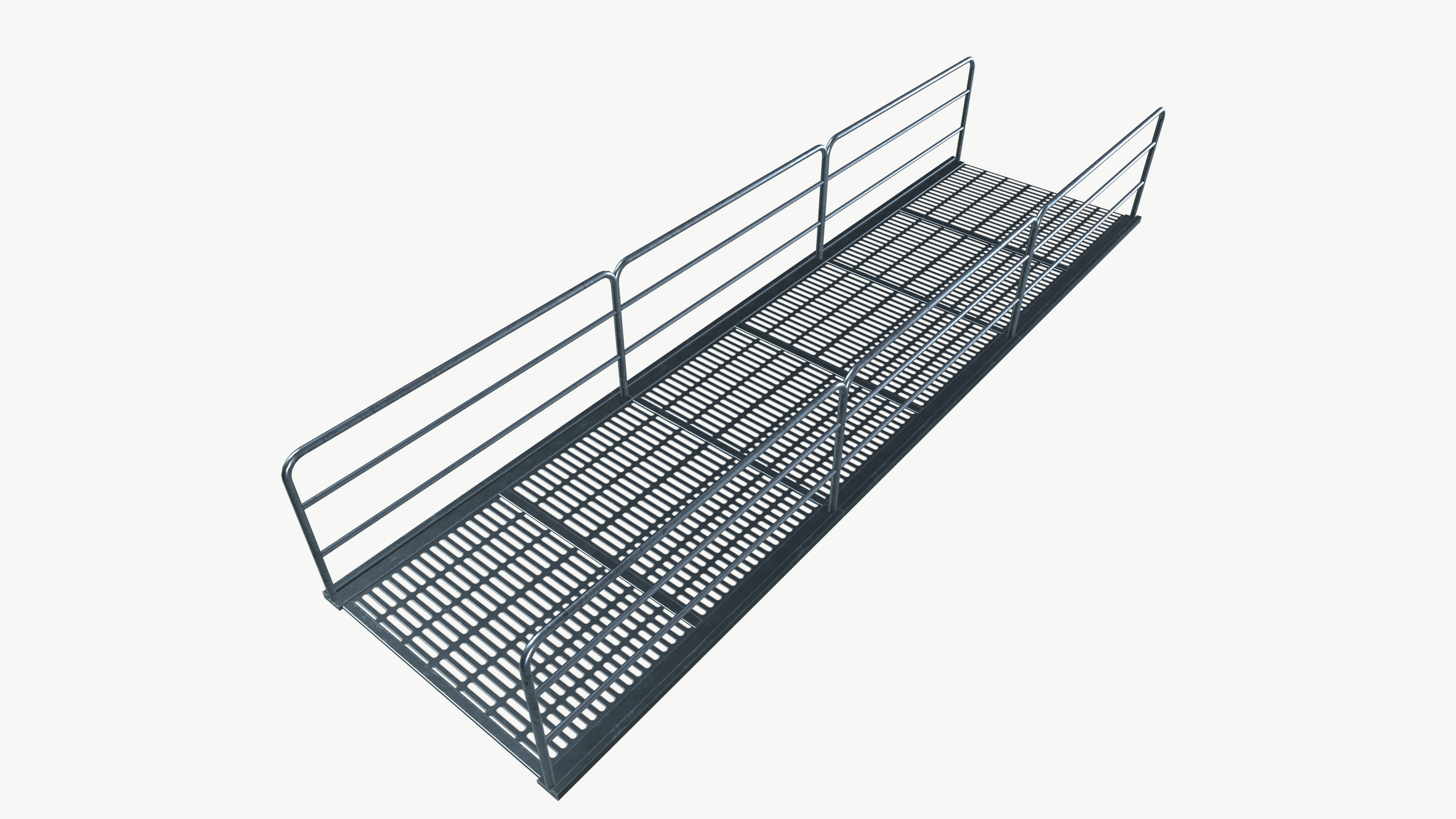 Metal Bridge 3D model_6
