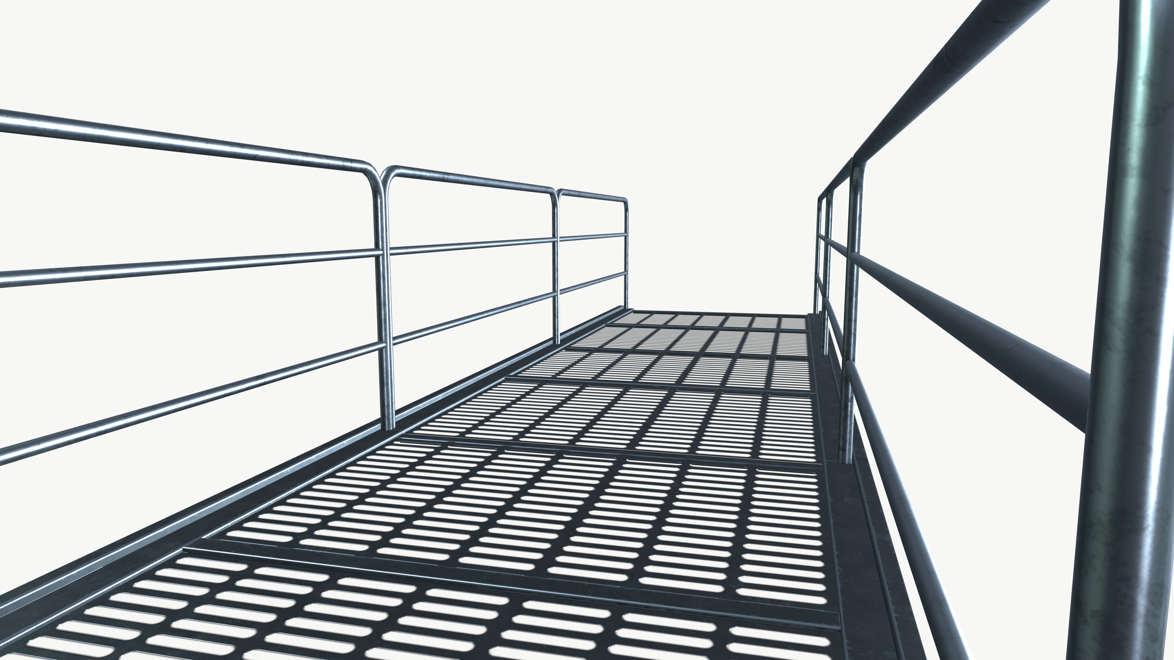 Metal Bridge 3D model_2