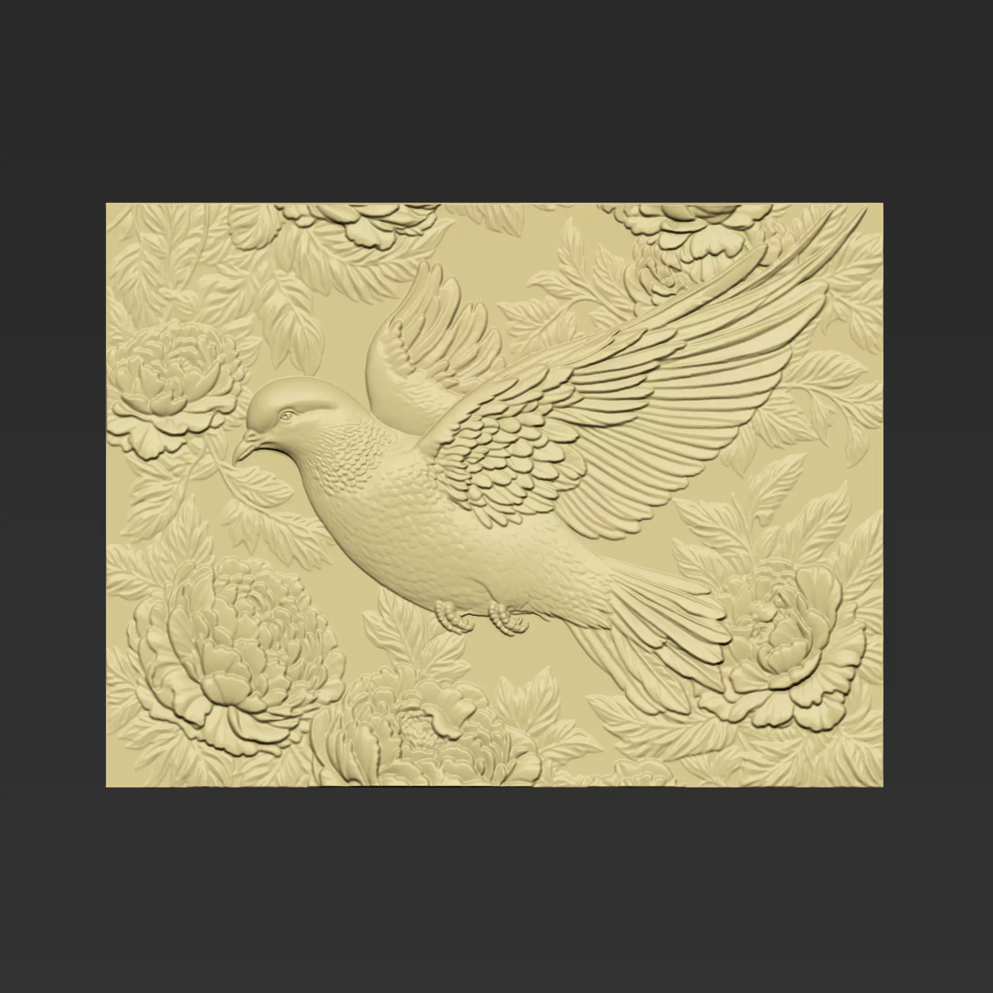 Pigeon A43 3D print model