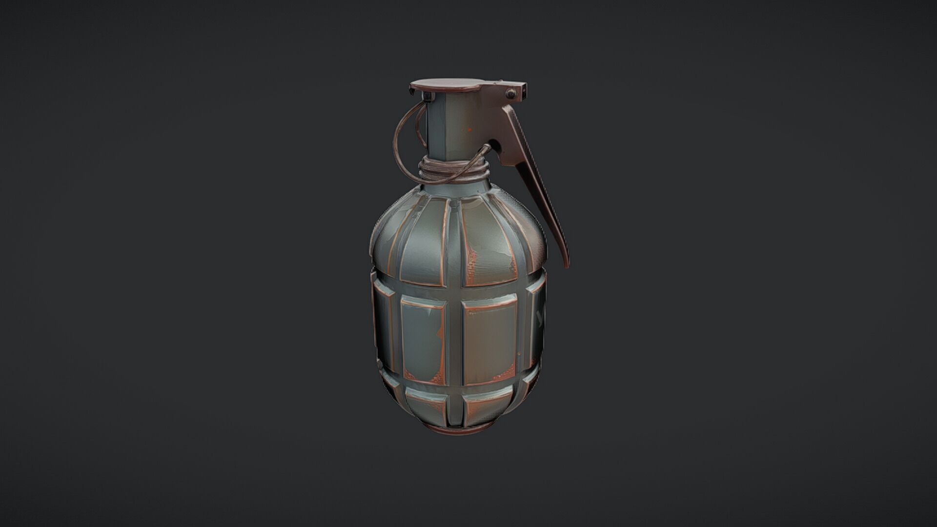 Military hand grenade 3D model_20