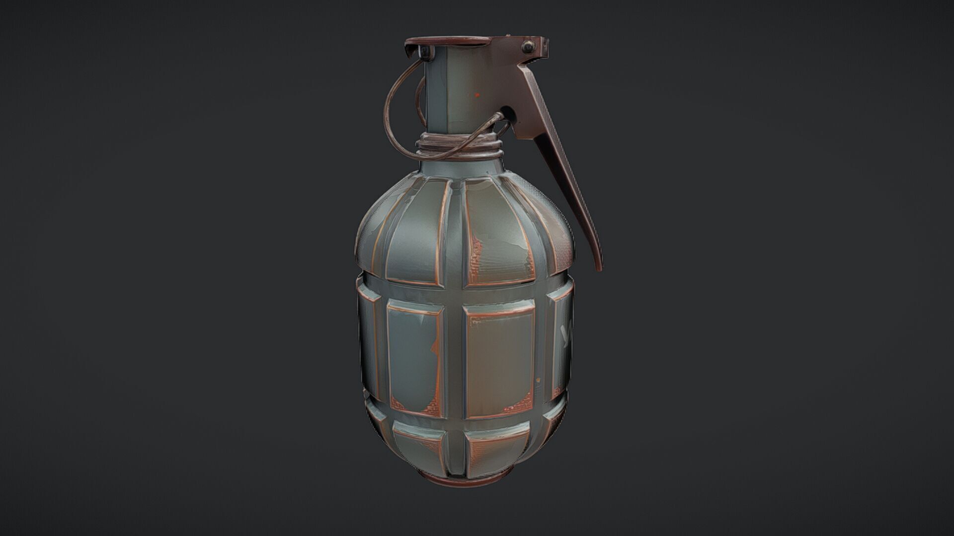 Military hand grenade 3D model_17