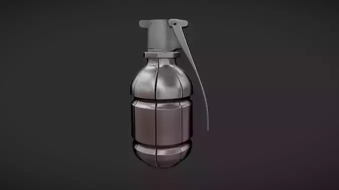 military hand grenade 3D model