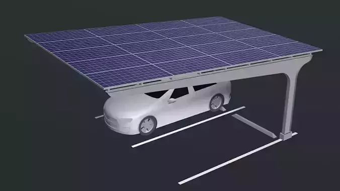 Solar carport 25U02