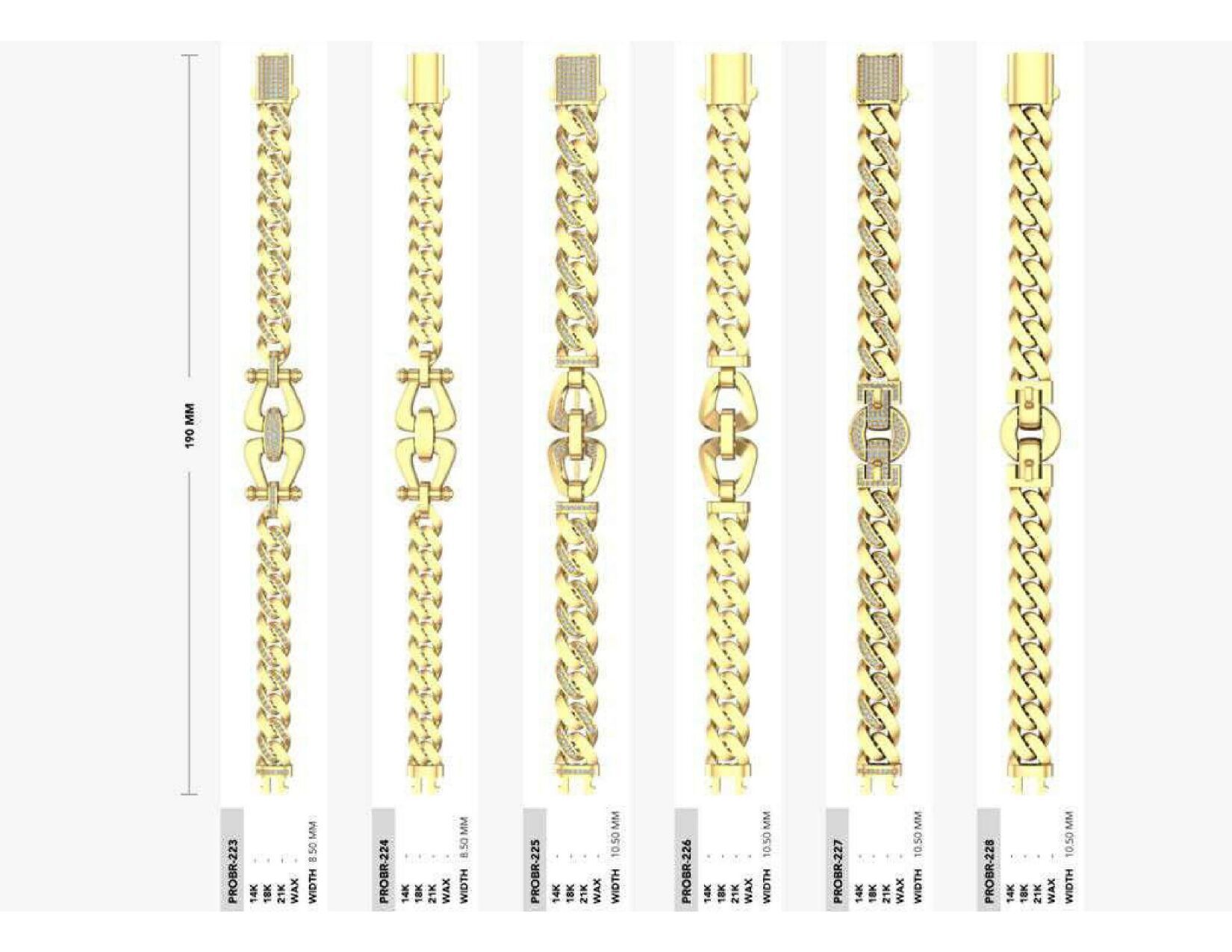 Mix 180 Chain Lot 3DM Files Collection 3D print model_24