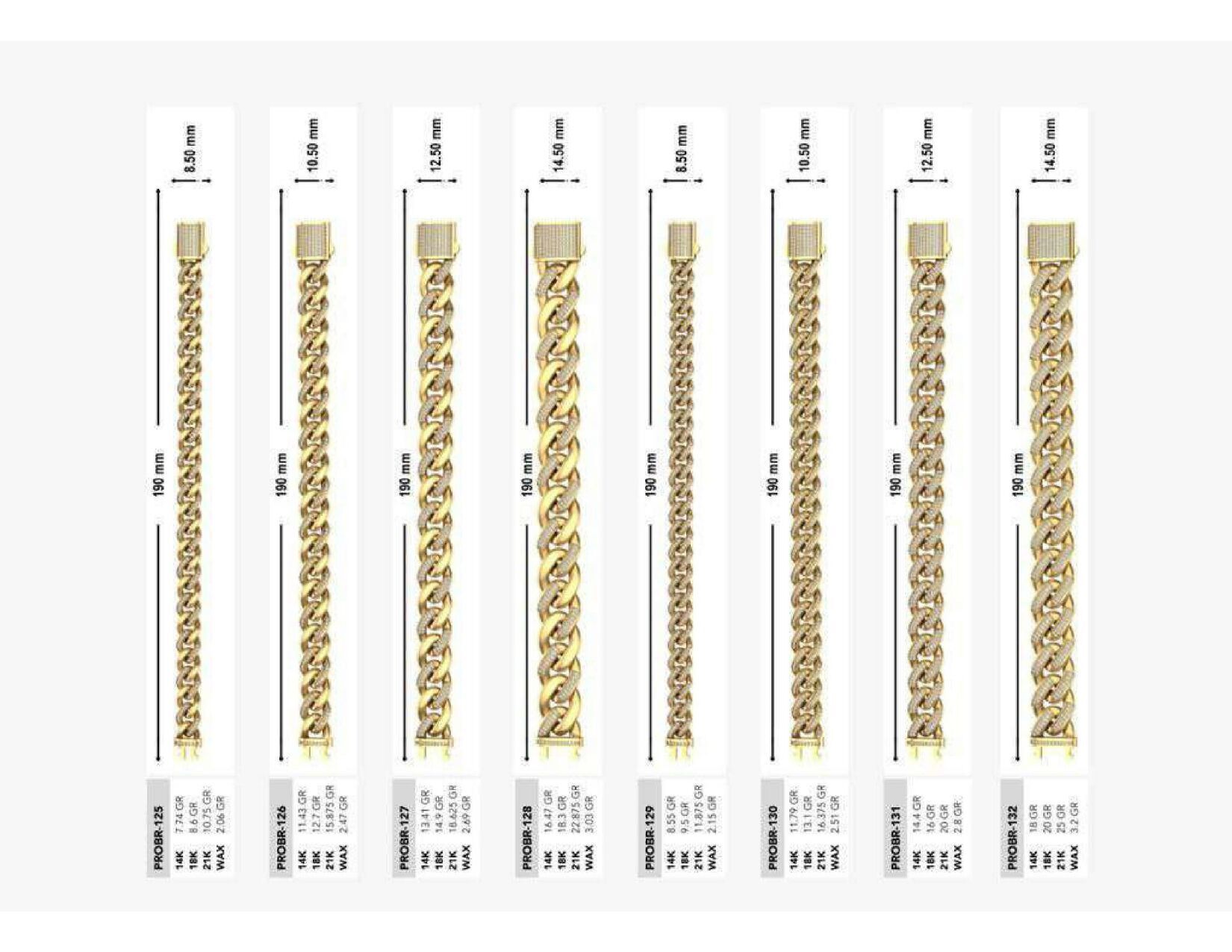Mix 180 Chain Lot 3DM Files Collection 3D print model_17
