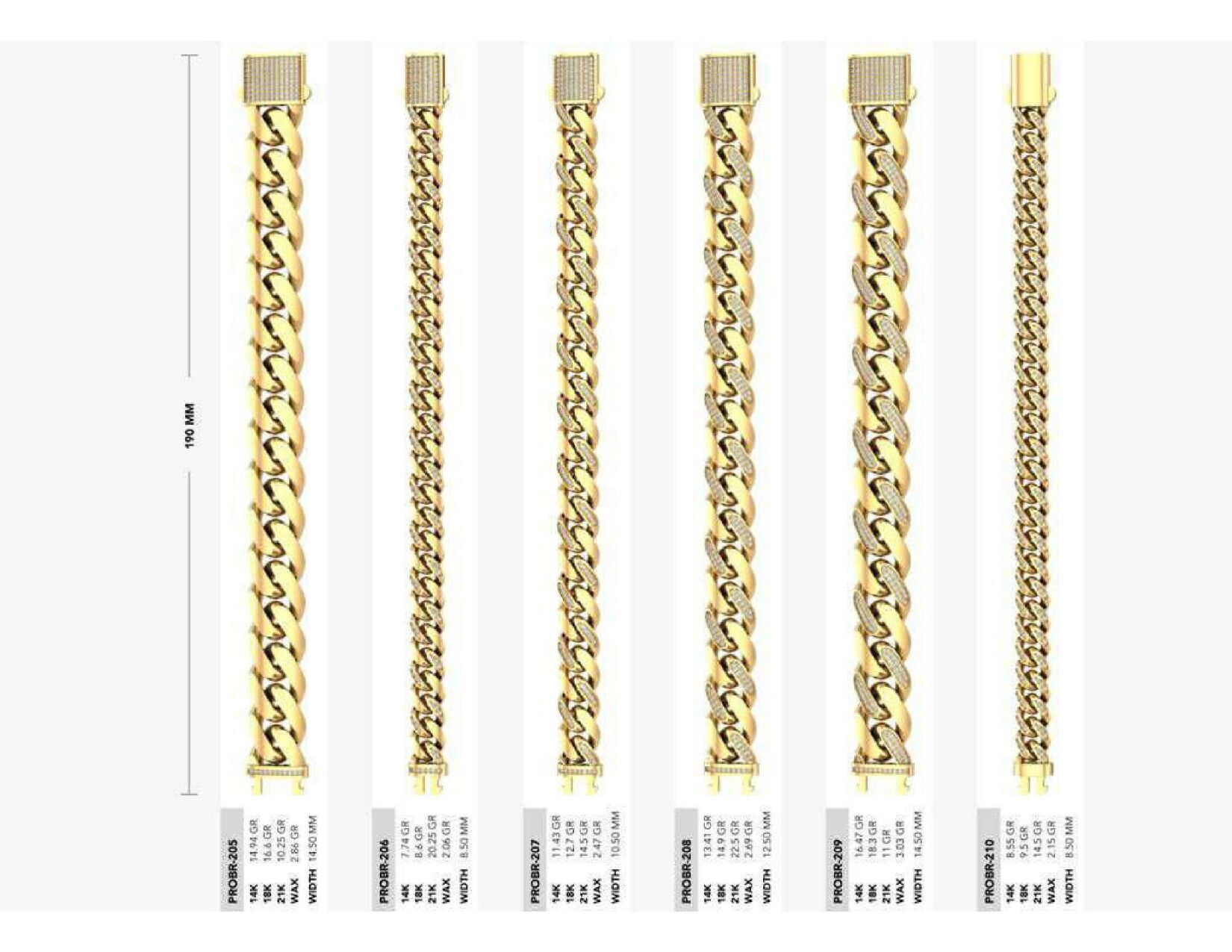 Mix 180 Chain Lot 3DM Files Collection 3D print model_1