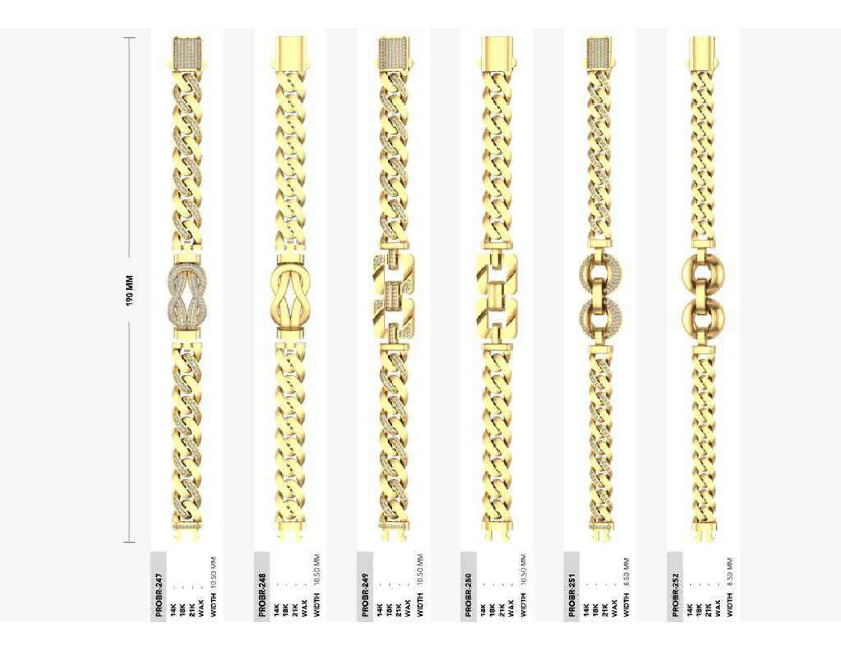 Mix 180 Chain Lot 3DM Files Collection 3D print model_16