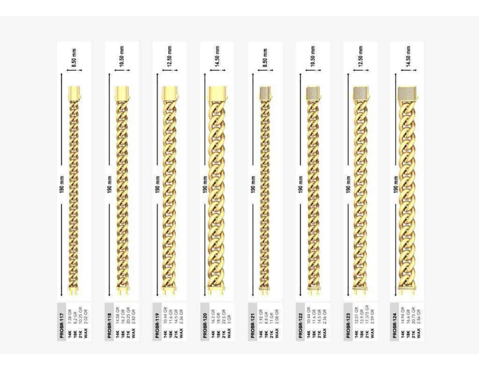 Mix 180 Chain Lot 3DM Files Collection 3D print model_12