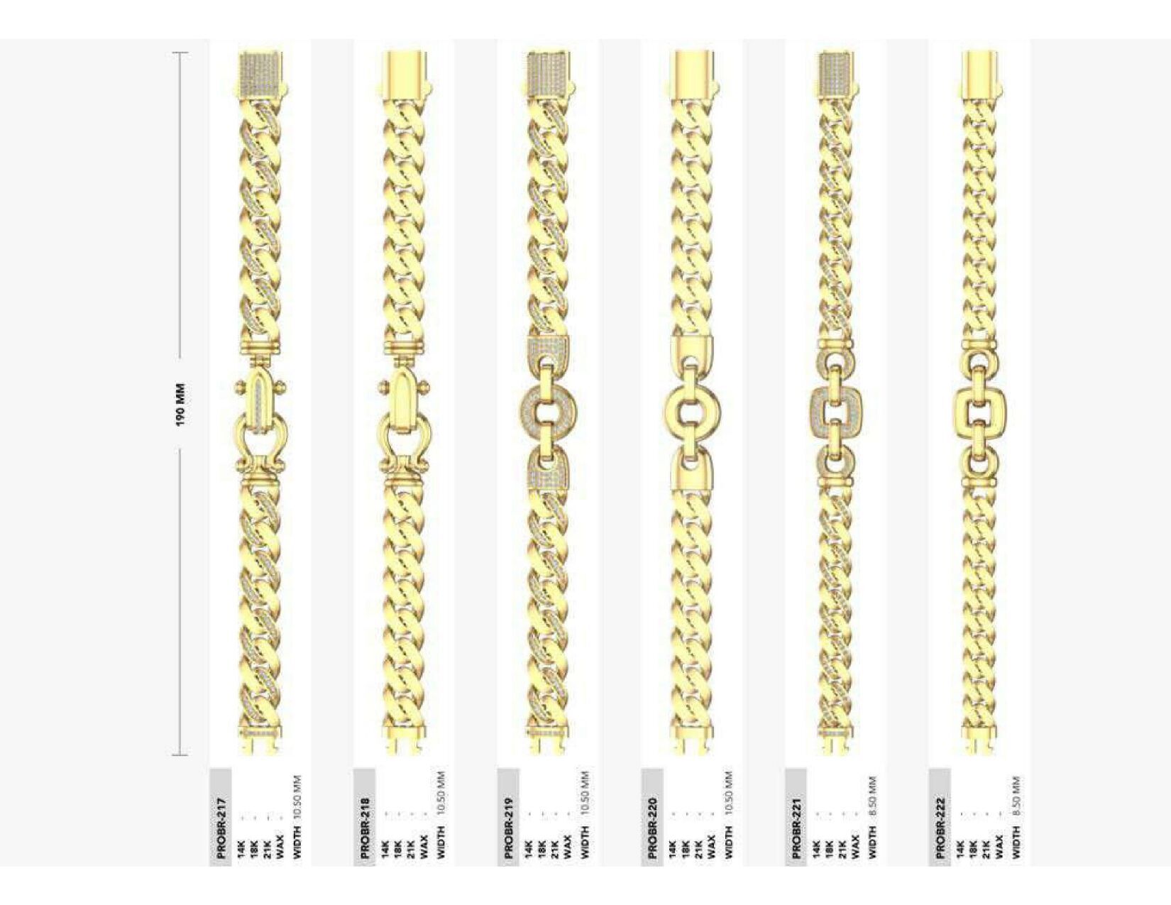 Mix 180 Chain Lot 3DM Files Collection 3D print model_26