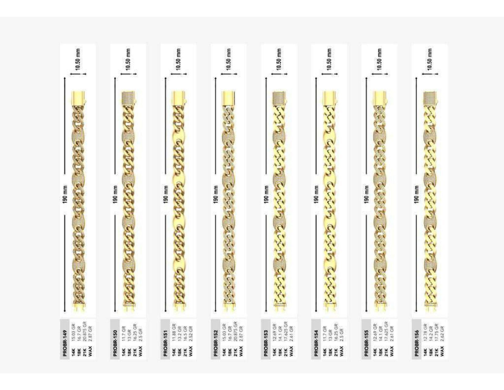 Mix 180 Chain Lot 3DM Files Collection 3D print model_9