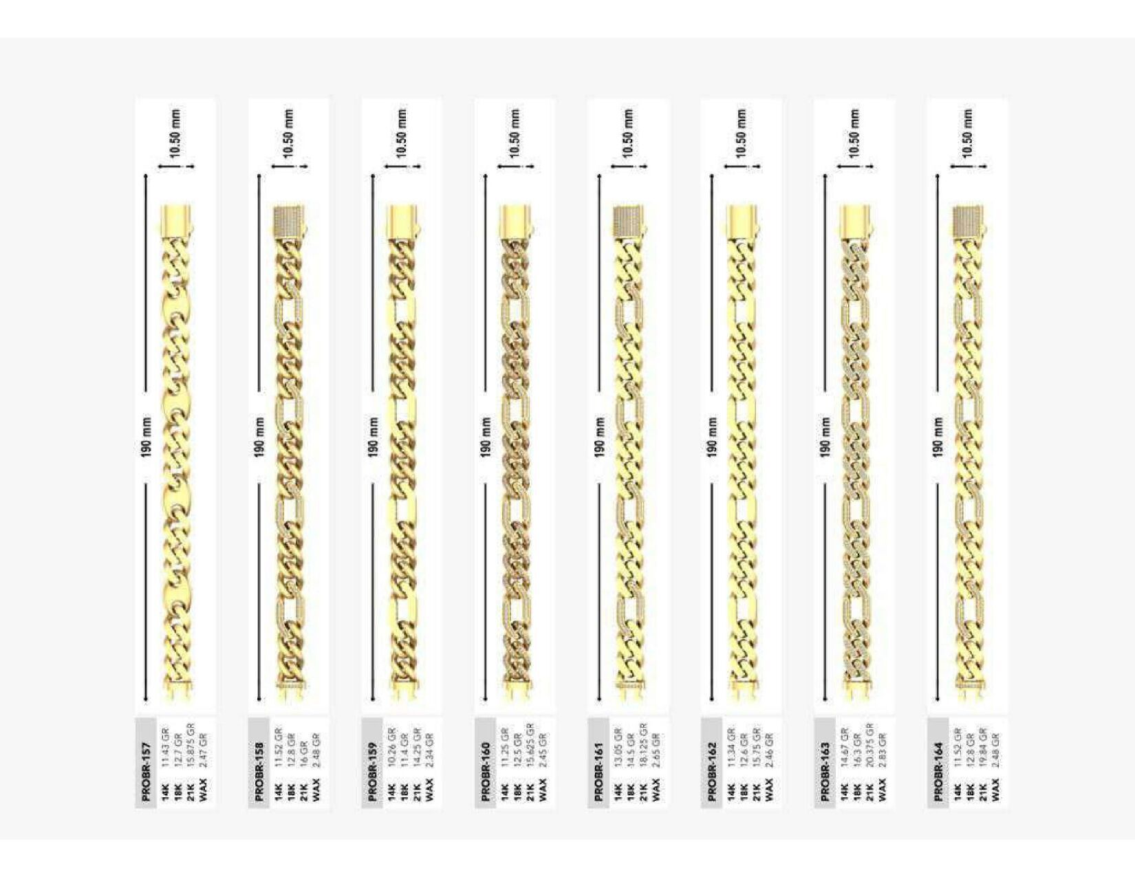Mix 180 Chain Lot 3DM Files Collection 3D print model_27