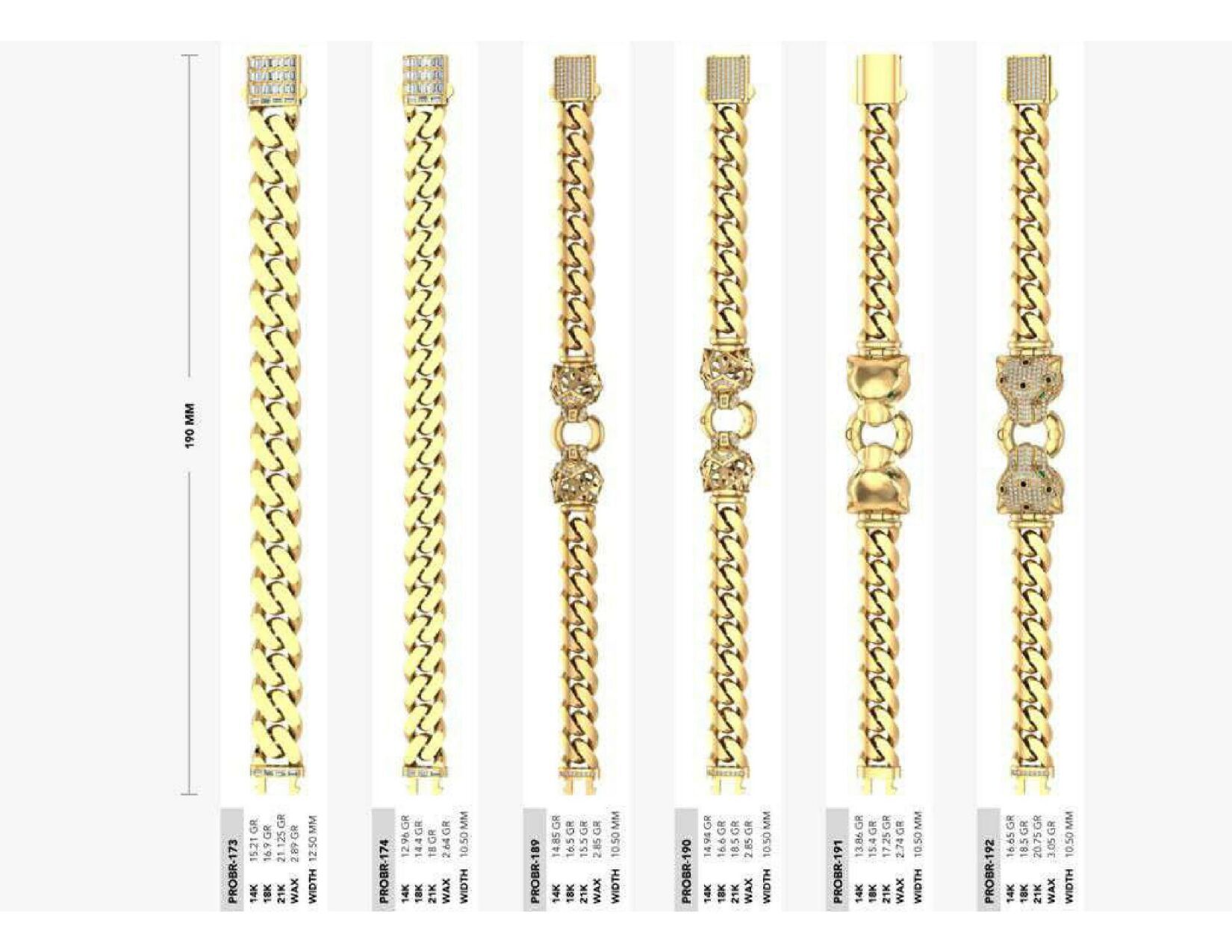 Mix 180 Chain Lot 3DM Files Collection 3D print model_6