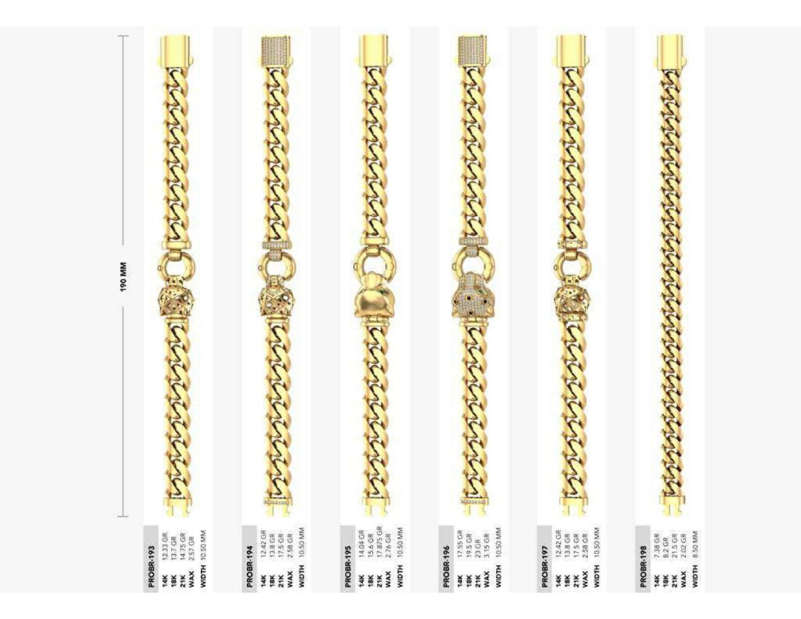 Mix 180 Chain Lot 3DM Files Collection 3D print model_8